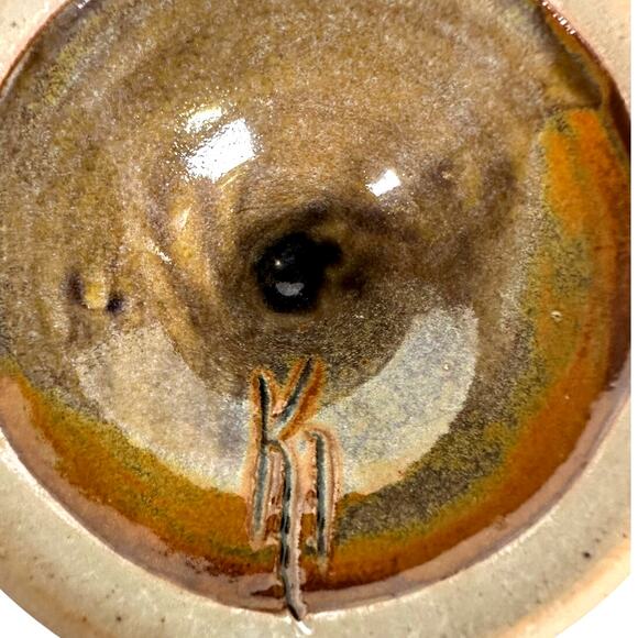 Kurt Glover Pottery 8" Sandia Unique Wine Goblets-Set of 2 - Picture 6 of 9